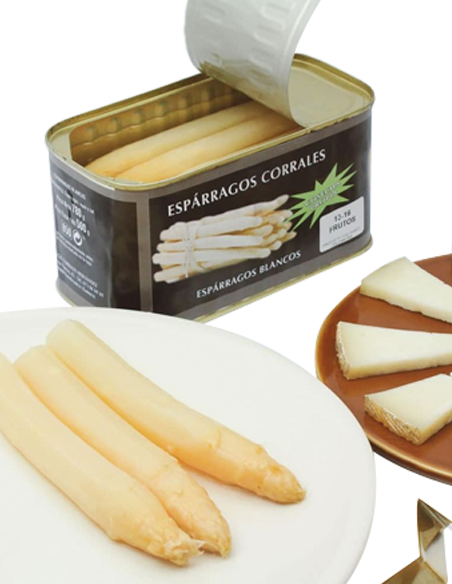 Espárragos Blancos Enlatados Alacena Tienda quesos online