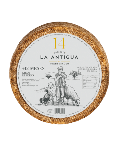 queso de oveja añejo la antigua de fuentesauco - quesoteca