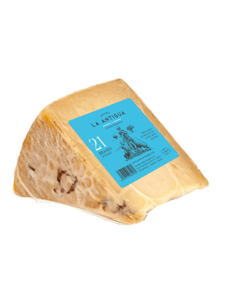 Queso de oveja añejo con manteca al Brandy