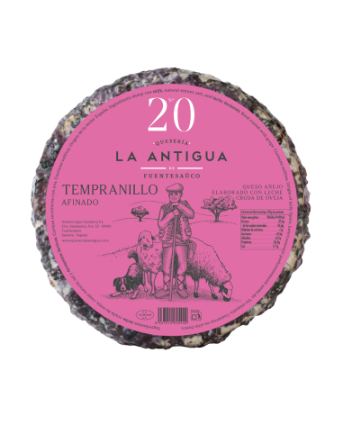 Queso de oveja añejo al tempranillo La Antigua