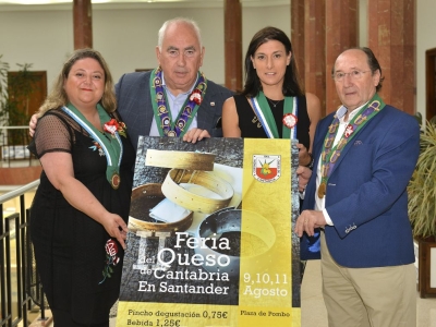 Santander celebrará la II Feria del Queso de Cantabria del 9 al 11 de agosto