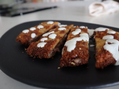 Cachopo con Salsa de Queso Azul: La Cocina de Gelita